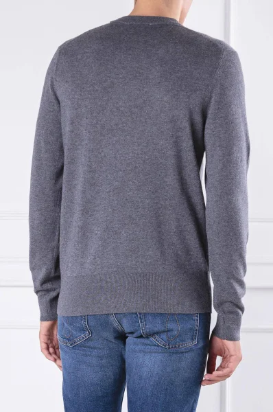 Пуловер | Regular Fit | с добавка вълна Calvin Klein сив